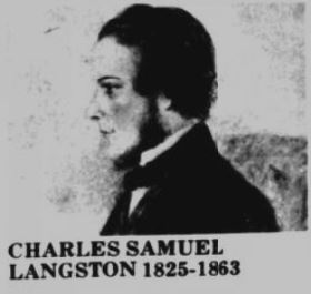 1863 LANGSTON Charles Samuel L18